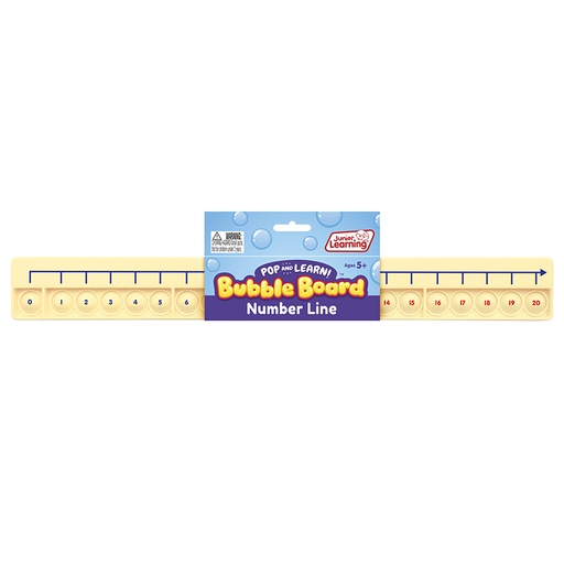 [675 JL] Number Line Pop and Learn™ Bubble Board