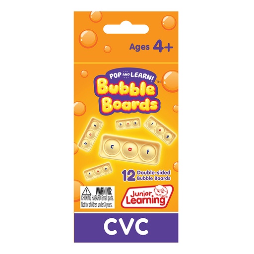 [682 JL] CVC Pop and Learn™ Bubble Boards