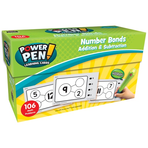 [6720 TCR] Power Pen Learning Cards: Addition & Subtraction