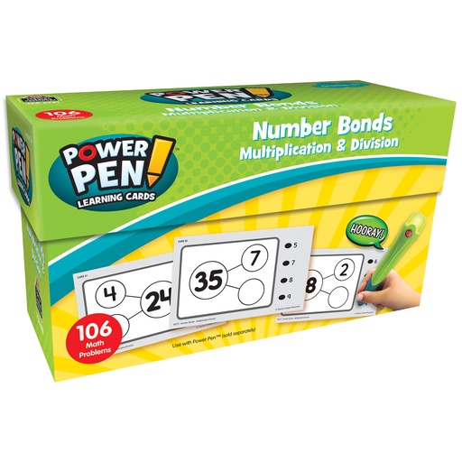 [6721 TCR] Power Pen Learning Cards: Multiplication & Division