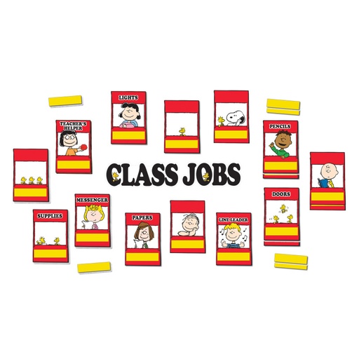 [847832 EU] Peanuts Class Jobs Mini Bulletin Board Sets