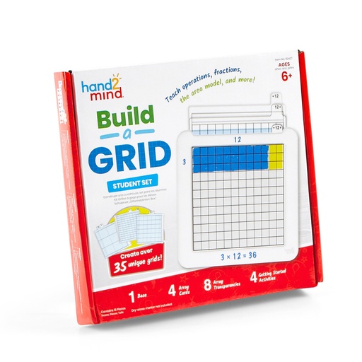 [92428 H2M] Build-A-Grid, Student Grid, Set of 4