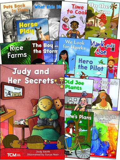 [145499 SHE] Decodable Books Grade 1 Set 2: Book Set