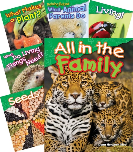 [23427 SHE] Let's Explore Life Science Grades K-1, Book Set