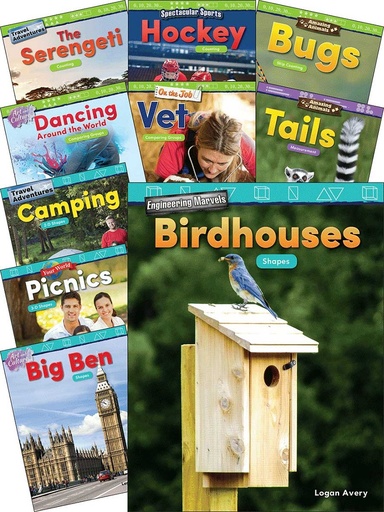 [102219 SHE] Counting and Cardinality, Geometry for Kindergarten, Book Set