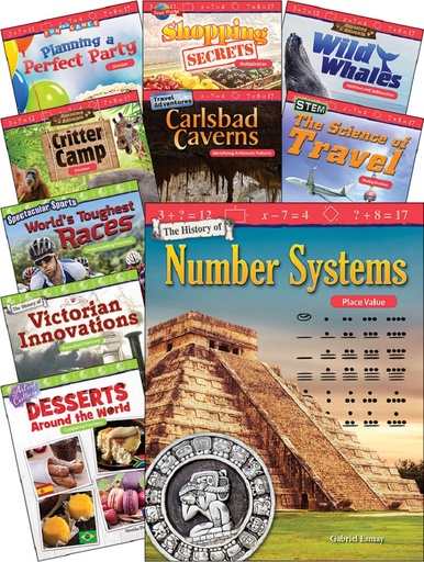[29546 SHE] Operations, Algebraic Reasoning and Fractions for Third Grade, Book Set