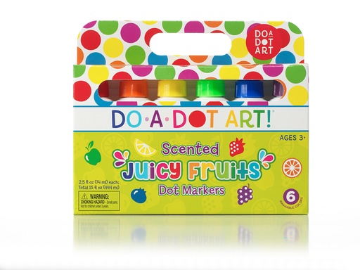 [202 DOT] 6ct Juicy Fruit Scented Do A Dot Paint Markers