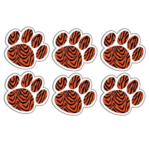 [10000-6 ASH] Tiger Paw Magnetic Whiteboard Erasers 6ct