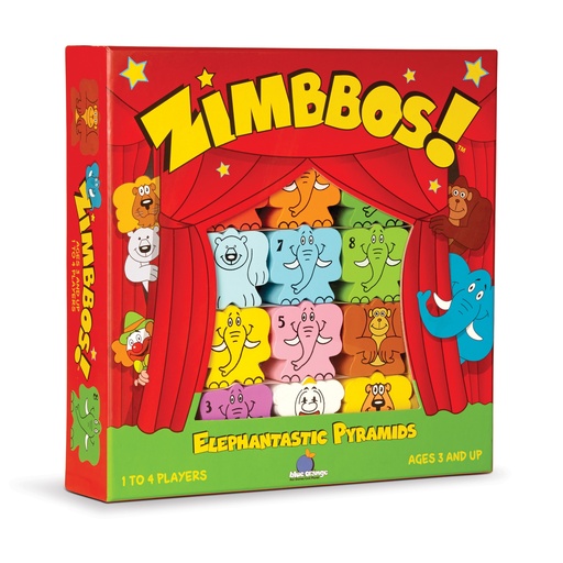 [00180 BOG] Zimbbos™ Counting Stacking Game for Kids