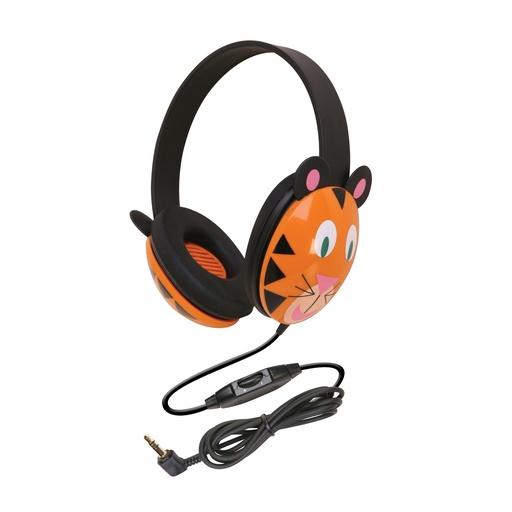 [2810TI CAF] Listening First Tiger Stereo Headphones