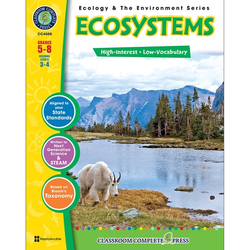 [4500 CCP] Ecosystems Resource Book, Grade 5-8