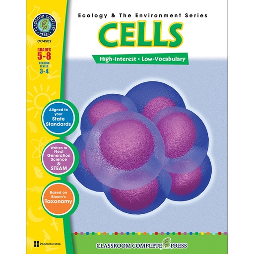 [4502 CCP] Cells Resource Book, Grades 5-8