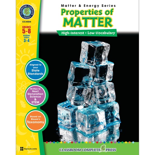 [4504 CCP] Properties of Matter Resource Book, Grades 5-8