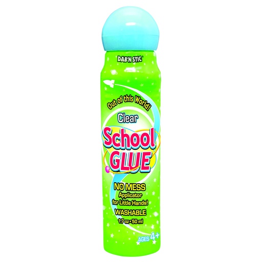 [50798 CV] 1.7 oz Dab'n Stic School Glue 6ct