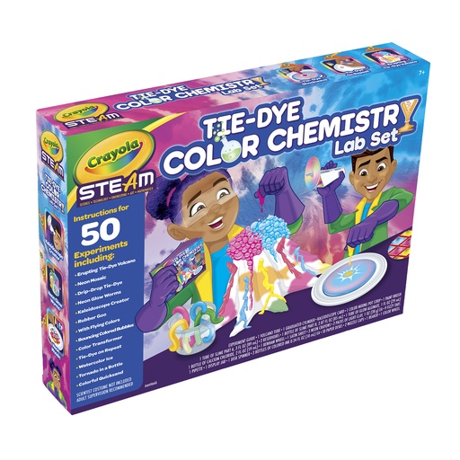 [747487 BIN] Tie-Dye Color Chemistry Lab Set
