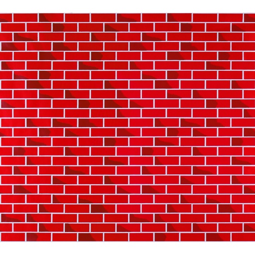 [12410 PAC] Tu-Tone™ Brick 48" x 12.5' Corrugated Paper Roll