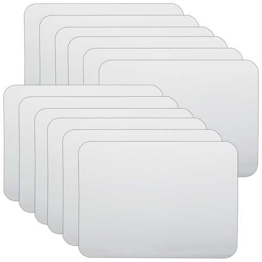 [15454-12 FS] White Two-Sided 6" x 9" Dry Erase Boards Pack of 12