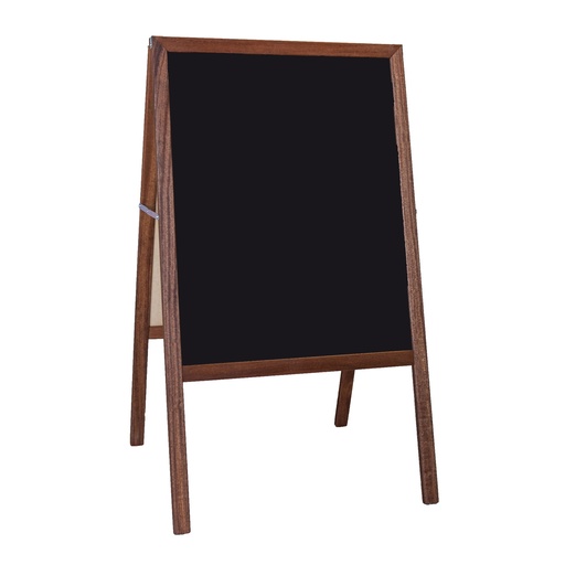 [31221 FS] Stained Marquee Easel with Black Chalkboard