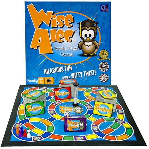 [4000125 GRG] Wise Alec Family Trivia Game