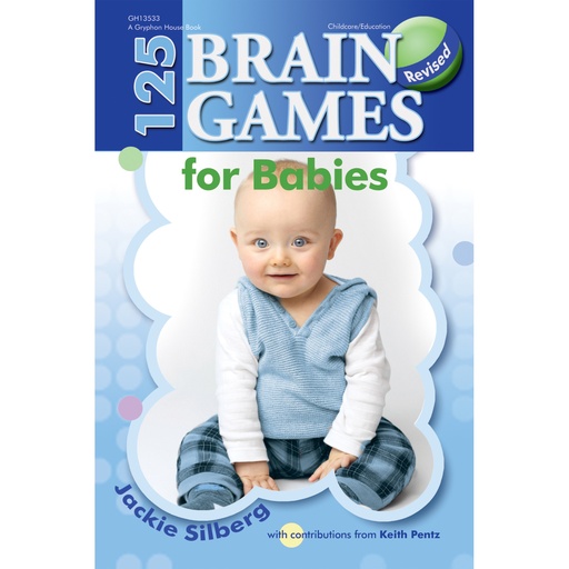 [13533 GR] 125 Brain Games for Babies Book