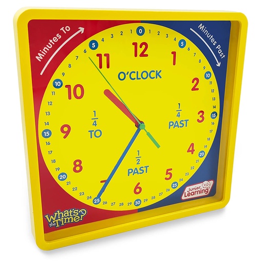 [719 JL] What's the Time? Classroom Clock