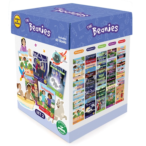 [BB158 JL] The Beanies Hi-Lo Diversity Decodable Boxed Set 2