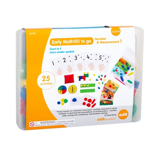 [38110 CTU] Early Math101 to go Number & Measurement Ages 3-4