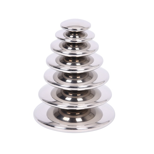 [72217 CTU] Sensory Reflective Silver Buttons Set of 7