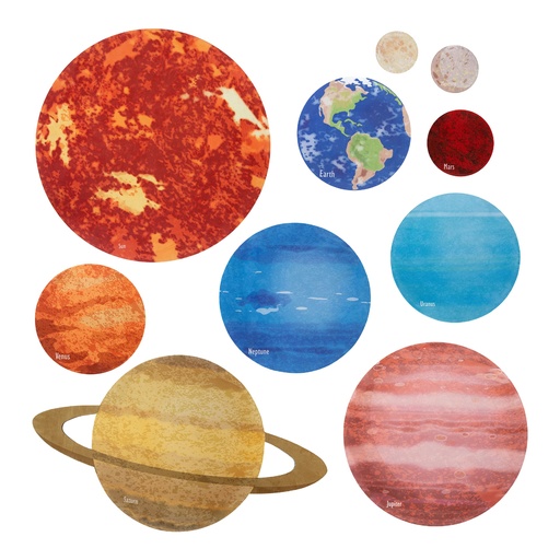 [FF827 CTU] Our Solar System Mats Set of 10