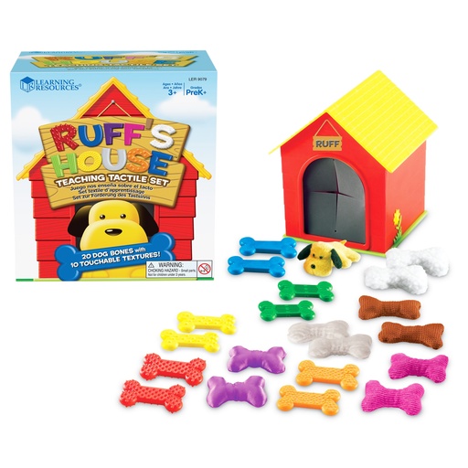 [9079 LER] Ruff’s House Teaching Tactile Set