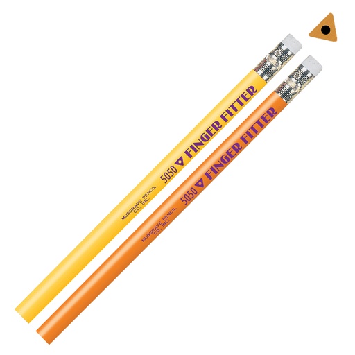 [5050T-3 MSG] Finger Fitter Pencils with Eraser 36ct