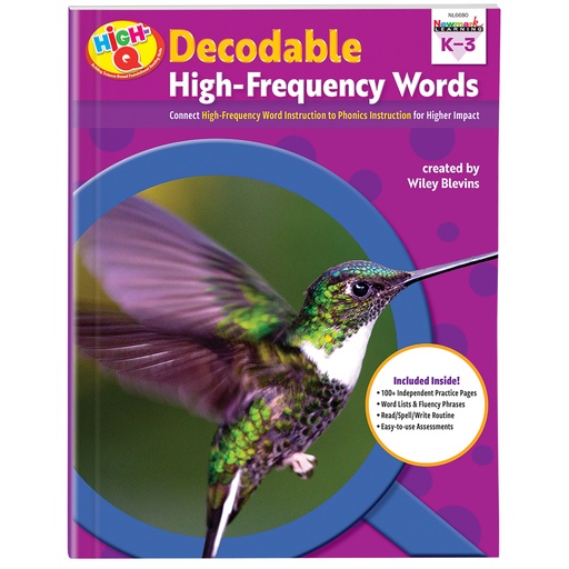 [6680 NL] Decodable High Frequency Words Workbook