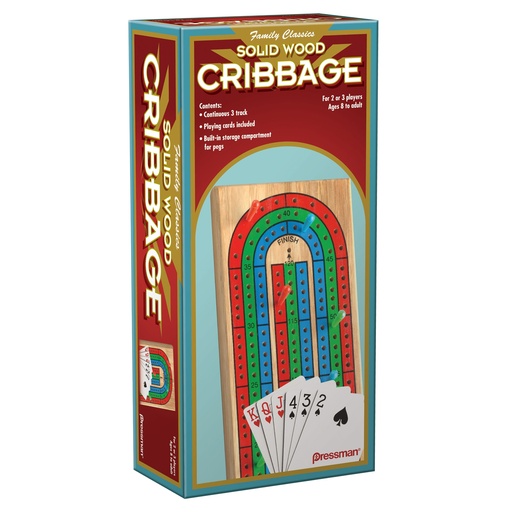 [181006 PRE] Folding Cribbage w/Cards in Box Sleeve