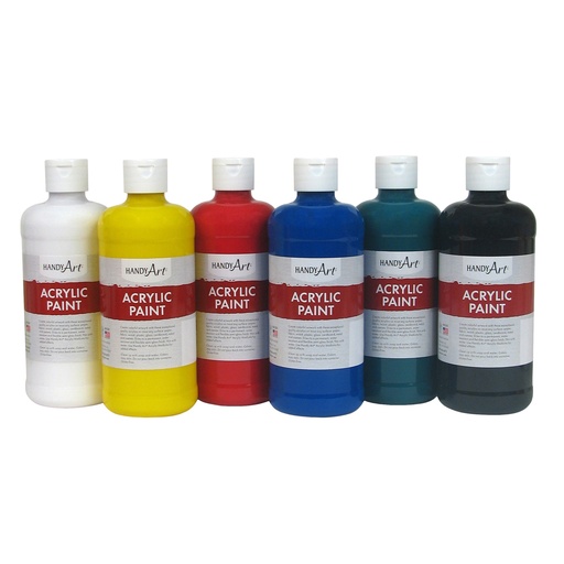 [881055 RPC] Acrylic Paint  Assorted Colors Set of 6