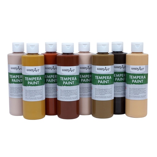 [882056 RPC] Multicultural Tempera Paint Set of 8
