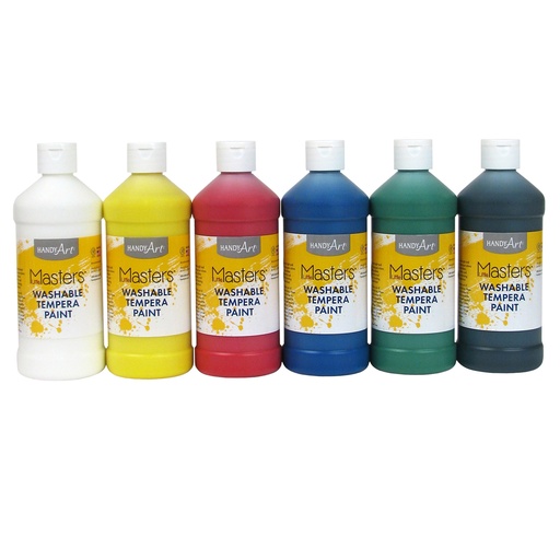 [882770 RPC] Little Masters® 6-Color Washable Tempera Paint Kit