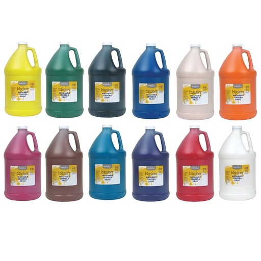 [HA128ALL-12 RPC] Little Masters® 12 Colors Washable Tempera Paint