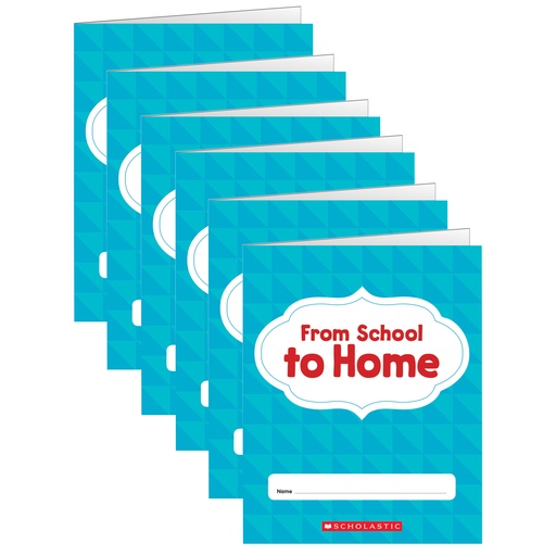 [823680-6 SC] From School to Home Folders Pack of 6