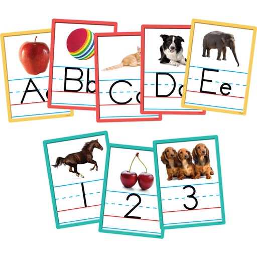 [63156 TCR] Alphabet and Numbers Accents Pack of 36