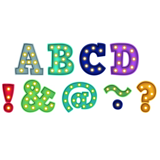 [77300 TCR] Marquee Bold Block 2" Magnetic Letters