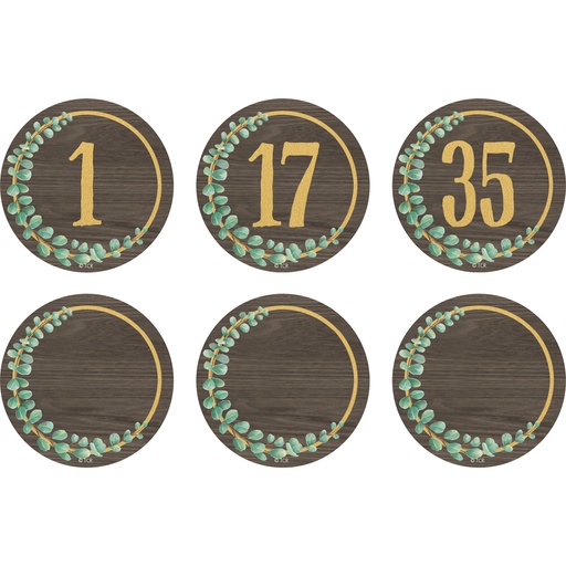 [77484 TCR] Eucalyptus Numbers Magnetic Accents