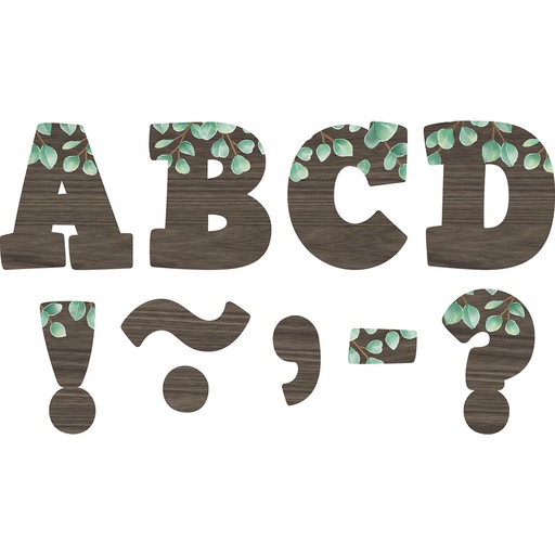 [77485 TCR] Eucalyptus Bold Block 3" Magnetic Letters