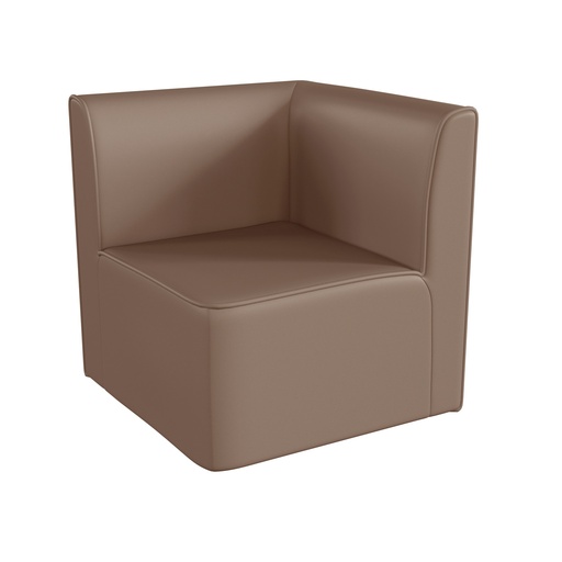 [15716 FF] Modular Soft Seating 1 Seater Corner Chair