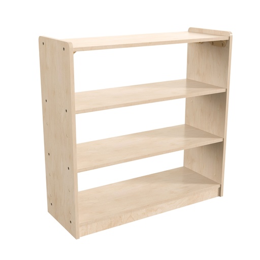 [23971 FF] Wooden 3 Shelf Open Storage Unit