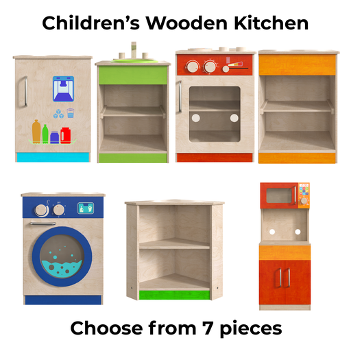 Children's Wooden Kitchen Set