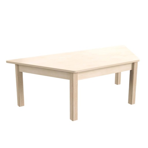 Wooden Trapezoid Classroom Activity Table