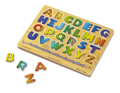 [340 LCI] Alphabet Sound Puzzle 26 Pieces