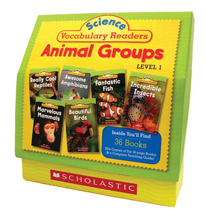 [514920 SC] Animal Groups Vocabulary Readers