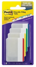 [686F1 MMM] Assorted Colors Post it Durable Blank Tabs