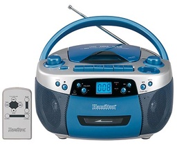 [5050ULTRA HE] Audiostar USB MP3 CD Cassette AM FM Boom Box